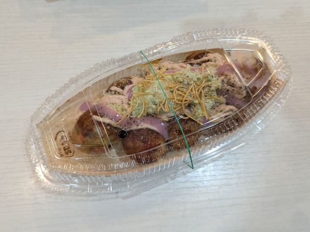 伸び～るモチとアボカド明太 パック（築地銀だこ）