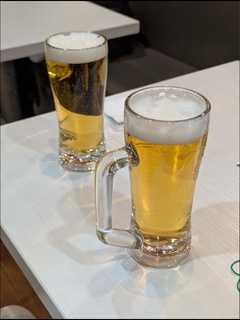 生ビール（笑福厨房）