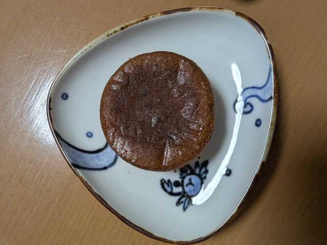 ANばたーぷちけーき 上面(あんこの勝ち)