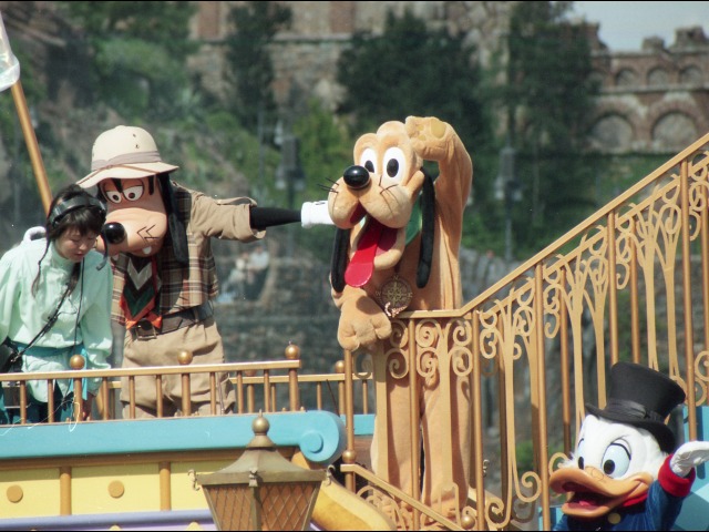 グーフィー、プルート、スクルージ（ミニーのウィッシング・リング）