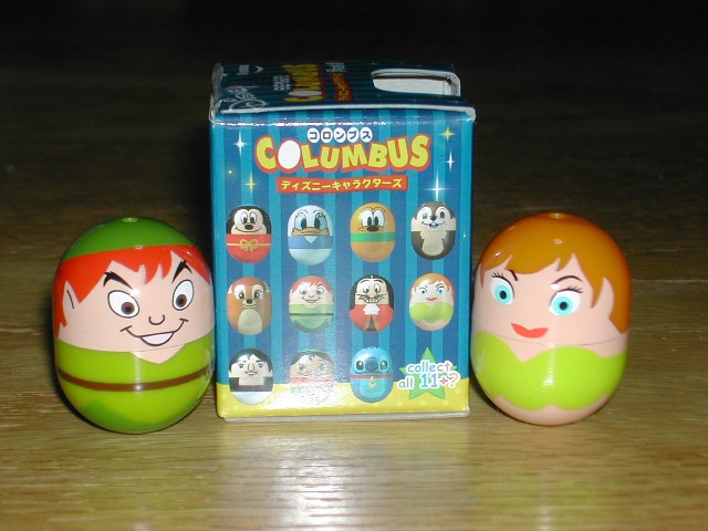 ピーターパンとティンカーベル（コロンブス ディズニーキャラクターズ）