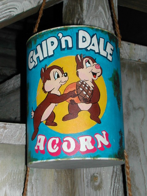 チップとデール缶（ドナルドのボートビルダー）