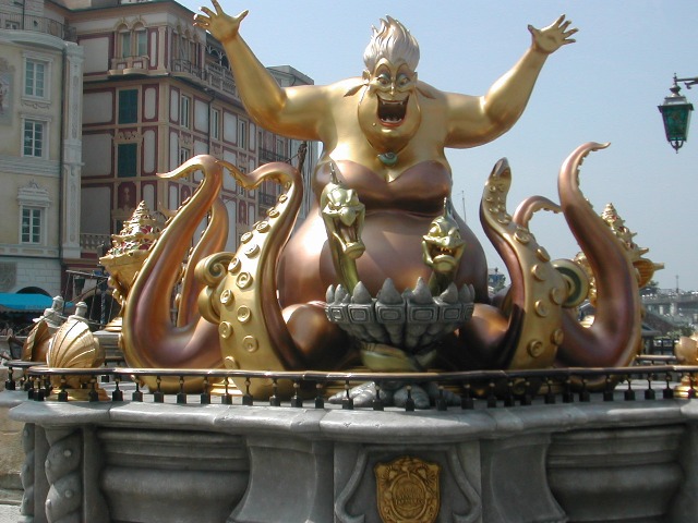 アースラ。フロットサム、ジェットサム(アリエルのシーサイドトレジャー)