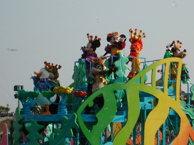 ミッキー船(アリエルのシーサイドトレジャー)