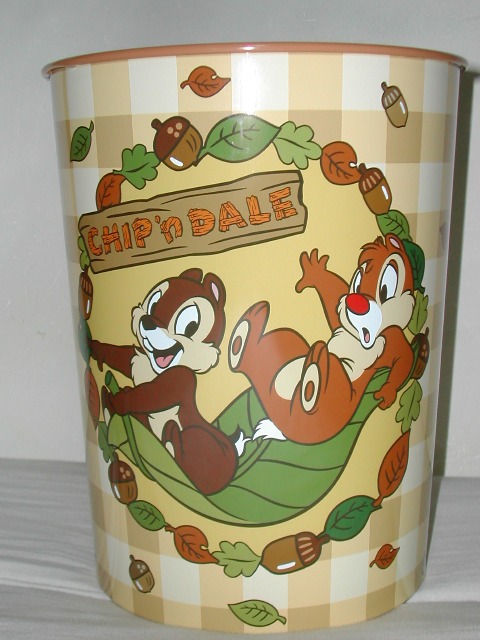 チップとデールのゴミ箱