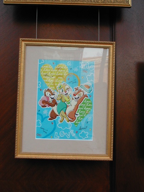 チップ、クラリス、デール額(マクダックス・デパートメントストア)