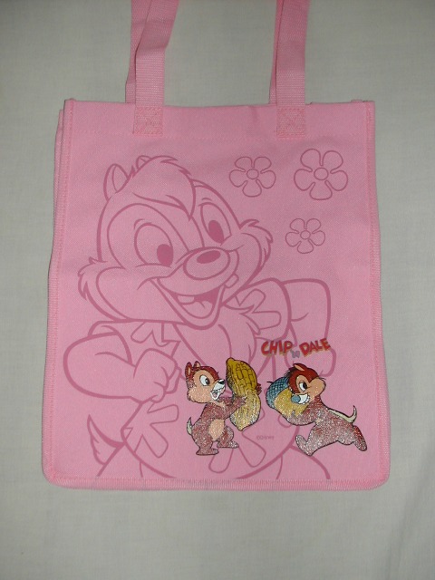 チップとデール 手提げ袋