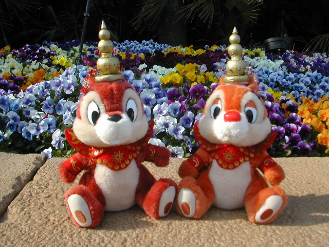 リズム・オブ・ワールドぬいぐるみ チップとデール