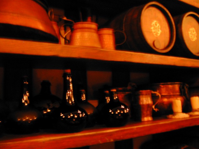 ワインセラーの隠し部屋 棚(マゼランズ)