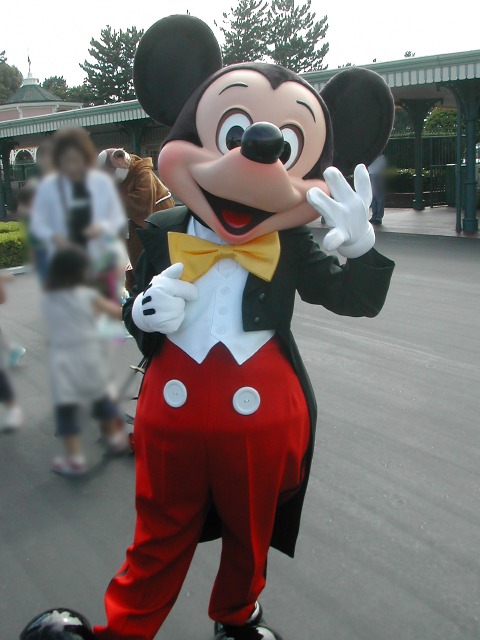 ミッキーマウス(エントランス)