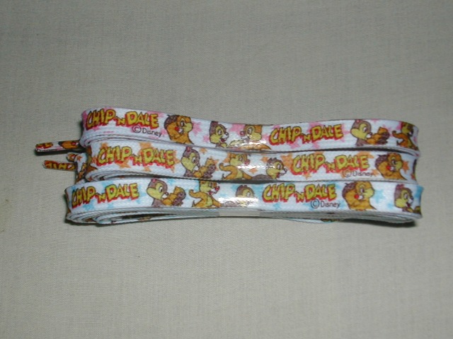 靴紐 チップとデール