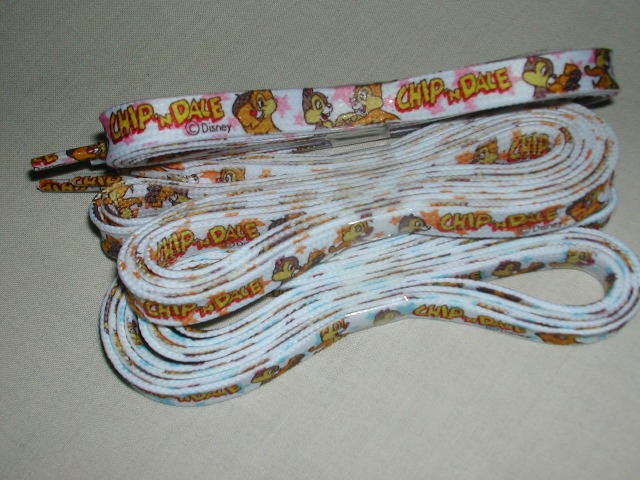 靴紐 チップとデール