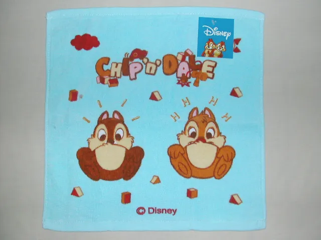 ミニタオル チップとデール