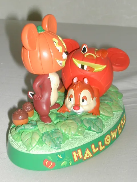 ハロウィーンフィギュア チップとデール