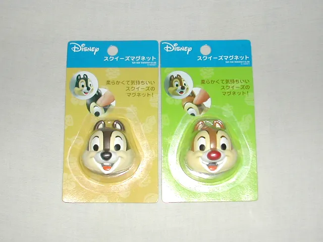 スクイーズマグネット チップとデール