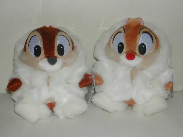 モコモコぬいぐるみ チップとデール 白靴下