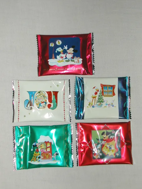 クリスマスのチョコレート包装