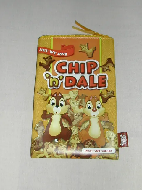 クッキー柄ポーチ チップとデール