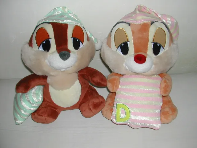 寝ぼけぬいぐるみ チップとデール