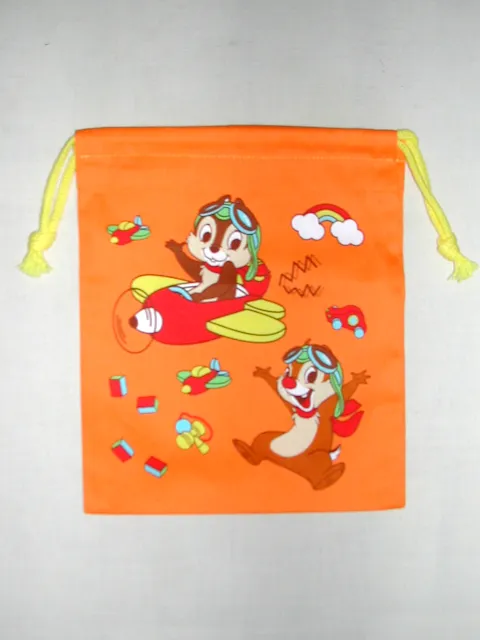 飛行帽チップとデール 巾着