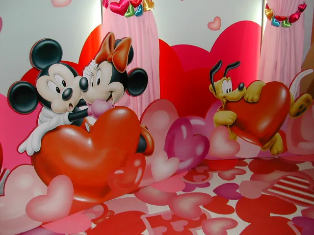 HEART-FUL SEASON飾り ミッキー、ミニー、プルート（ディズニーストア）