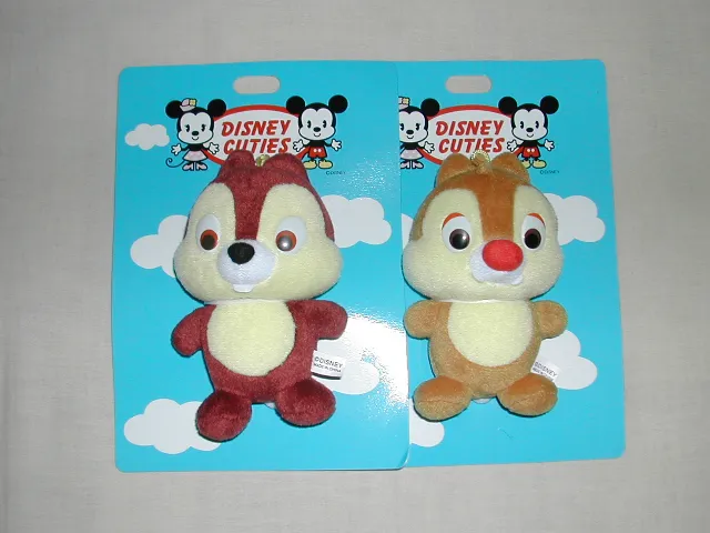 Disney Cuties チップとデールぬいぐるみ